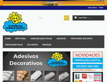 Tablet Screenshot of miniscreen.com.br